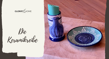 GLORIFY HOME® - Terrassa - Rallador de cerámica Paquete doble