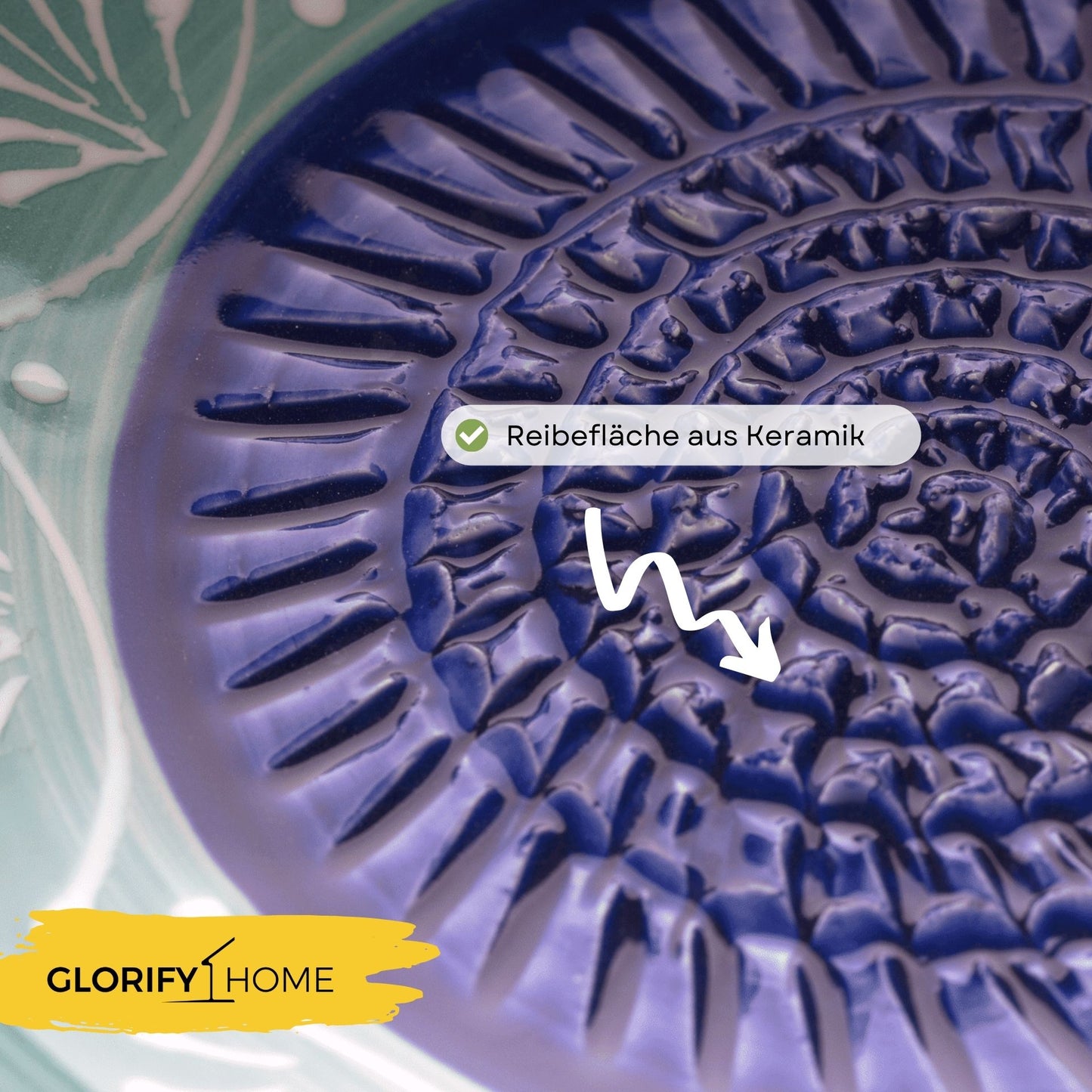 GLORIFY HOME® - Teruel - Keramikreibe Doppelpack