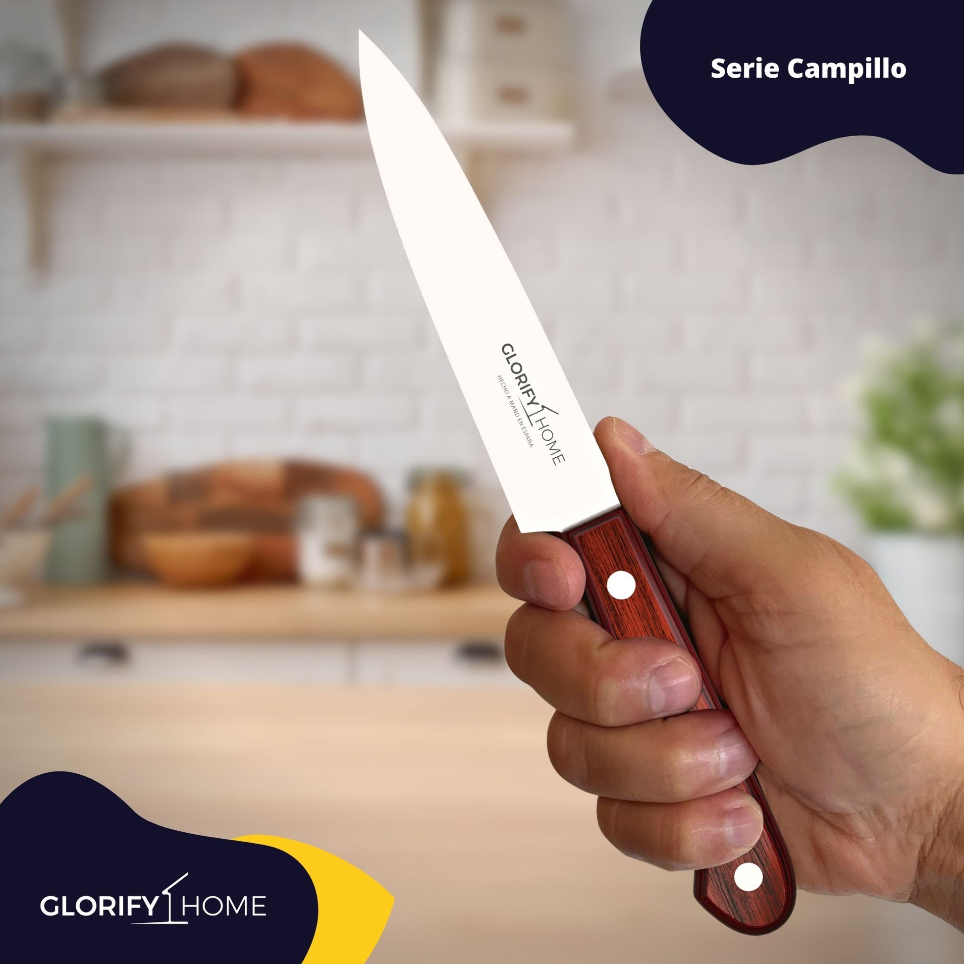 GLORIFY HOME® - Serie Campillo - Küchenmesser 12cm - SENANA